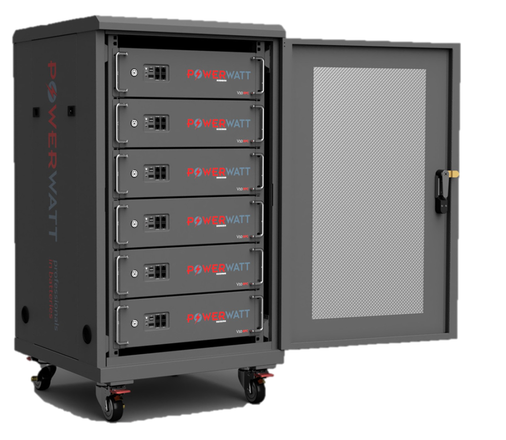 container batterij