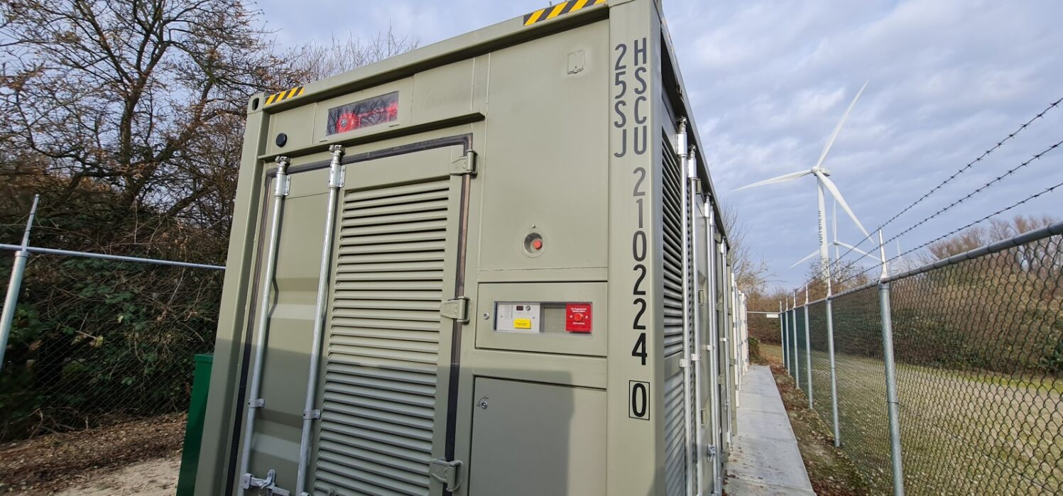 energie opslag container